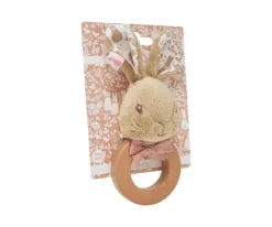 Cottontails Baby Bunnies For Babies|Comforters & Rattles|Beatrix Potter Flopsy Bunny Ring Rattle