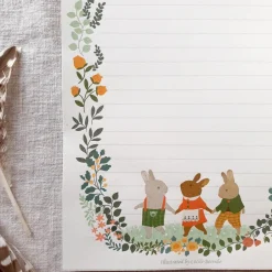 Cottontails Baby Craft & Stickers|Stickers & Stationery|Cecile Berrube Rabbits Notepad