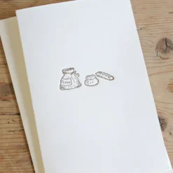 Cottontails Baby Cards|Little Kitchen|Cottontails handmade card - bread