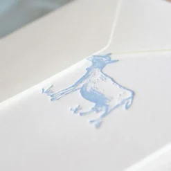 Cottontails Baby Cards|Cottontails handmade card - goat