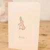 Cottontails Baby Bunny Cards & Stationery|Cards|Cottontails handmade card - Hello