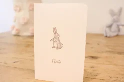 Cottontails Baby Bunny Cards & Stationery|Cards|Cottontails handmade card - Hello