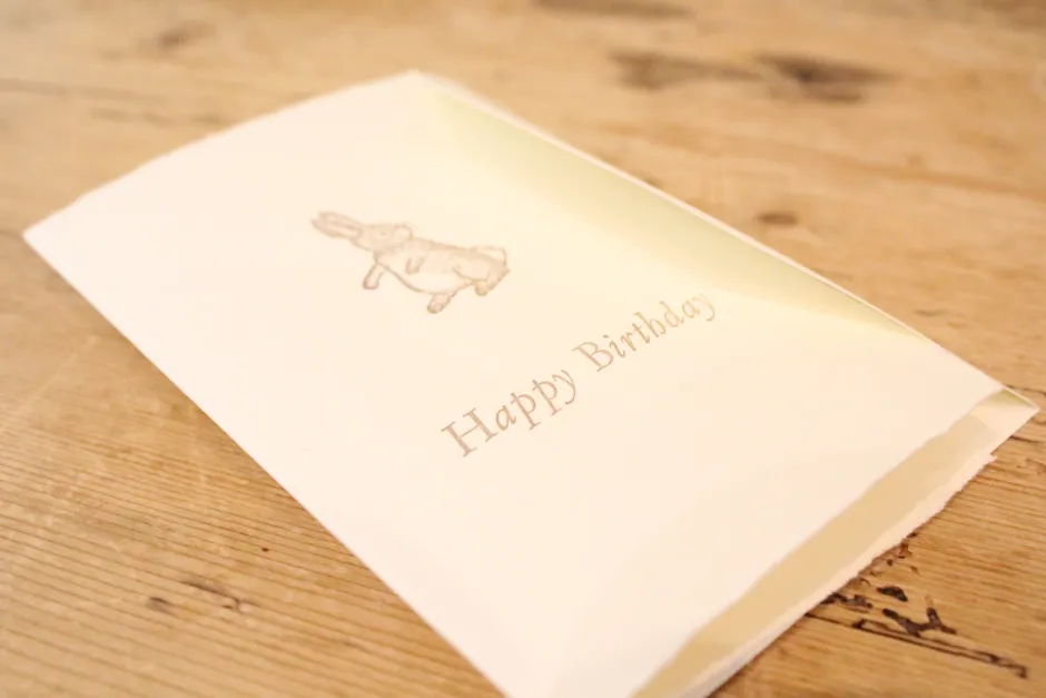 Cottontails Baby Cards|Bunny Cards & Stationery|Cottontails handmade card - Happy Birthday