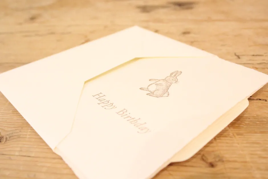 Cottontails Baby Cards|Bunny Cards & Stationery|Cottontails handmade card - Happy Birthday