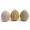 Cottontails Baby Handmade Felt|En Gry & Sif - three handmade felt embroidered eggs