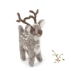 Cottontails Baby Handmade Felt|En Gry & Sif cute grey deer - small