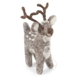 Cottontails Baby Handmade Felt|En Gry & Sif cute grey deer - small