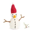 Cottontails Baby Handmade Felt|En Gry & Sif felt snowman - red hat