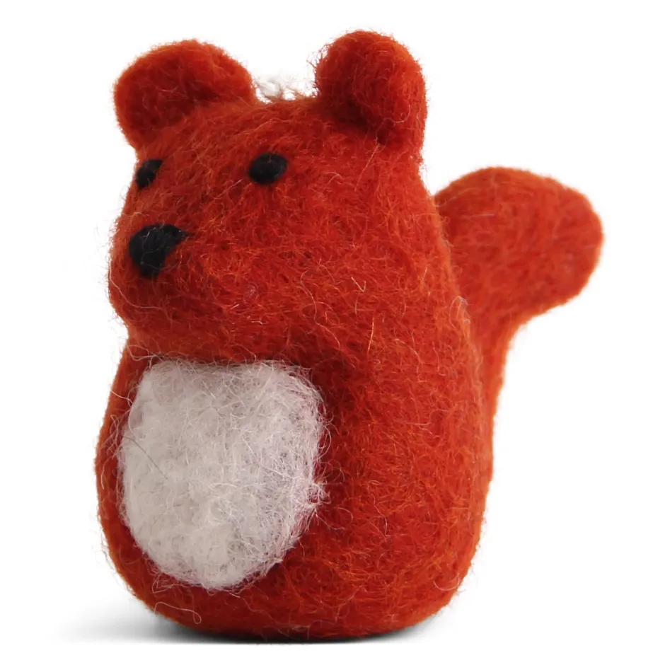 Cottontails Baby Handmade Felt|En Gry & Sif little round squirrel