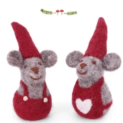 Cottontails Baby Handmade Felt|En Gry & Sif mother & father mice