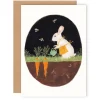 Cottontails Baby Cards|Bunny Cards & Stationery|Greeting Card - Rabbit Gardener