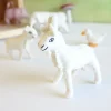 Cottontails Baby Handmade Felt|Handmade little felt goat