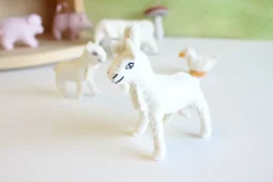 Cottontails Baby Handmade Felt|Handmade little felt goat