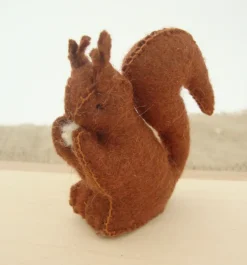 Cottontails Baby Handmade Felt|Handmade little felt squirrel