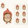 Cottontails Baby Stickers & Stationery|Craft & Stickers|Handmade Paper Stickers - Pixie Hedgehog