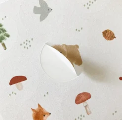 Cottontails Baby Stickers & Stationery|Craft & Stickers|Handmade Paper stickers - White Woodland