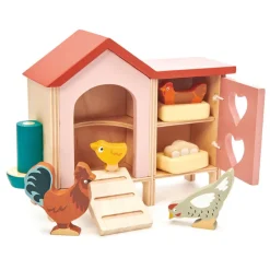 Cottontails Baby Wooden Toys|Little Wooden Hen House