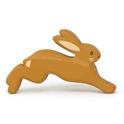 Cottontails Baby Wooden Bunnies|Wooden Toys|Little wooden woodland animal - leaping hare
