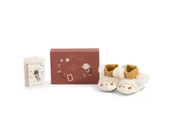 Cottontails Baby Clothing & Nursery|Moulin Roty Apres la Pluie baby slippers - sheep