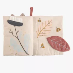 Cottontails Baby Bunnies For Babies|Musical & Activity|Moulin Roty Apres la Pluie soft activity book & rattle