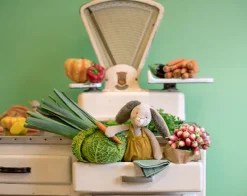 Cottontails Baby Soft Toy Bunnies|Bunnies For Babies|Moulin Roty Clay the Bunny - 35cm