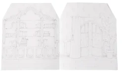 Cottontails Baby Craft & Stickers|Moulin Roty colour & sticker house book