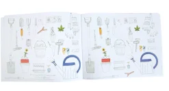 Cottontails Baby Craft & Stickers|Garden & Nature|Moulin Roty Garden Activity book