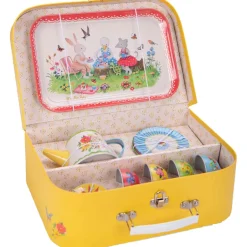 Cottontails Baby Little Kitchen|Moulin Roty Grand Family metal tea set