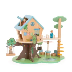 Cottontails Baby Wooden Toys|Moulin Roty Grand Family Wooden Treehouse