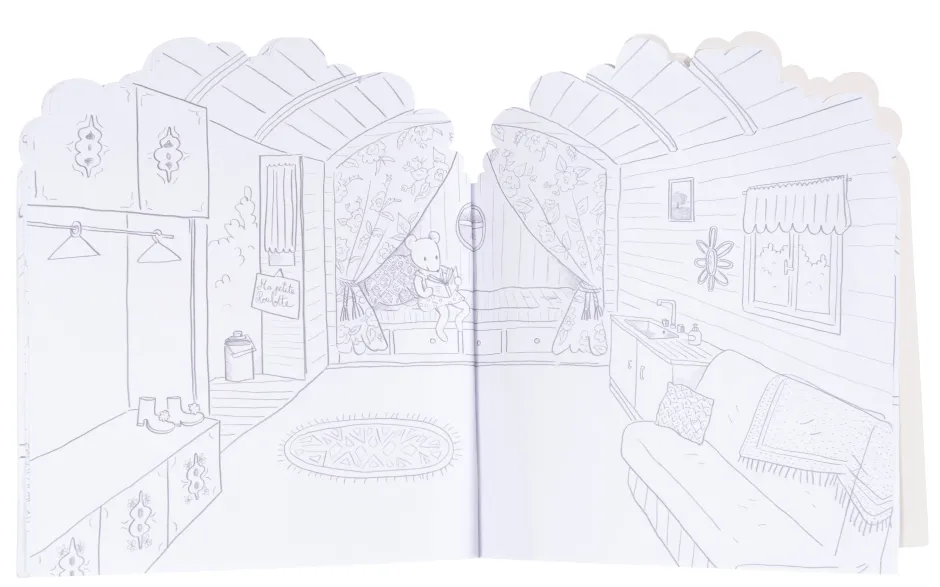 Cottontails Baby Craft & Stickers|Moulin Roty Grand Family sticker book