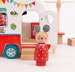 Cottontails Baby Wooden Toys|Moulin Roty Grand Family wooden peg animals