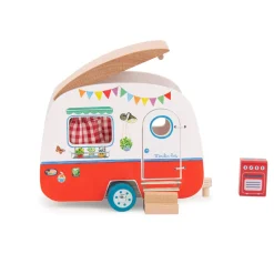 Cottontails Baby Wooden Toys|Moulin Roty Grand Family Wooden Vintage Caravan