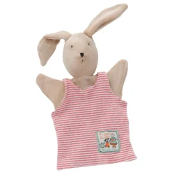 Cottontails Baby Bunnies For Babies|Puppets & Theatre|Moulin Roty hand puppet - Sylvain Rabbit