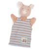 Cottontails Baby Puppets & Theatre|Moulin Roty hand puppet - Philemon the Pig