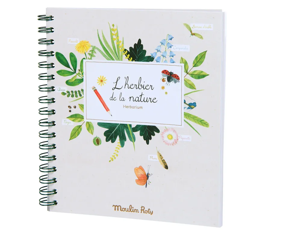 Cottontails Baby Craft & Stickers|Garden & Nature|Moulin Roty Herbarium diary