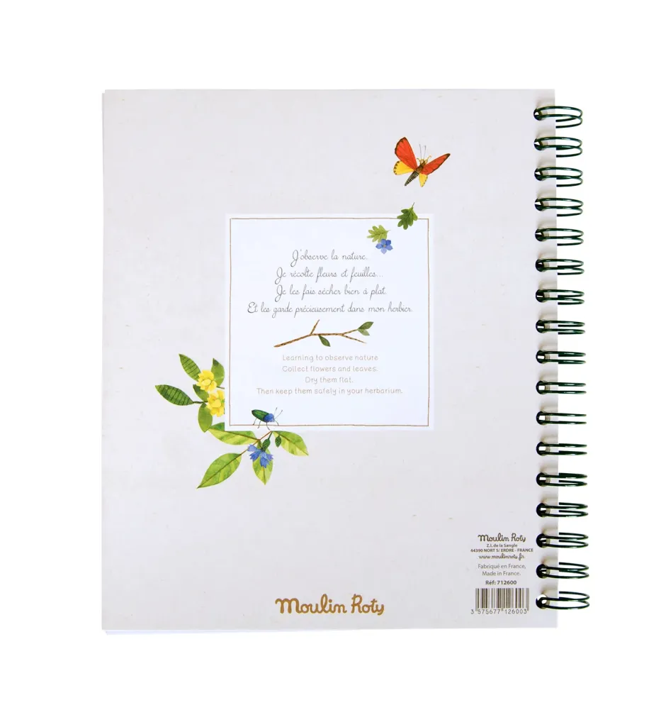 Cottontails Baby Craft & Stickers|Garden & Nature|Moulin Roty Herbarium diary