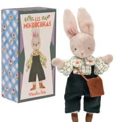 Cottontails Baby Soft Toy Bunnies|Baby Soft Toys|Moulin Roty Les Minouchkas Nine the Rabbit