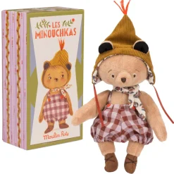 Cottontails Baby Baby Soft Toys|Soft Toys|Moulin Roty Les Minouchkas Emile the Bear Cub