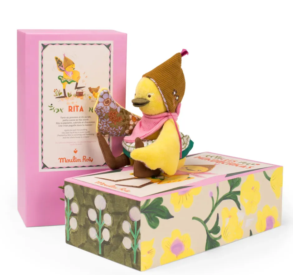 Cottontails Baby Baby Soft Toys|Soft Toys|Moulin Roty Les Minouchkas Rita the Duck