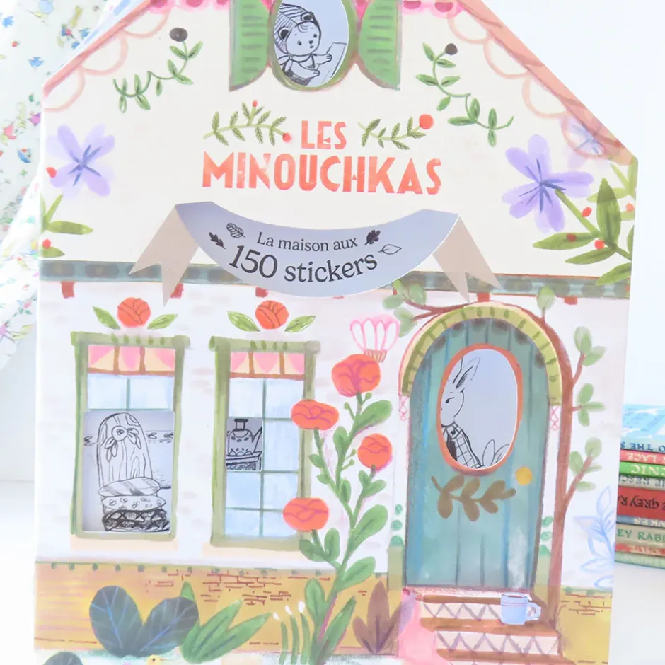 Cottontails Baby Craft & Stickers|Moulin Roty Minouchkas Colouring & Sticker Book