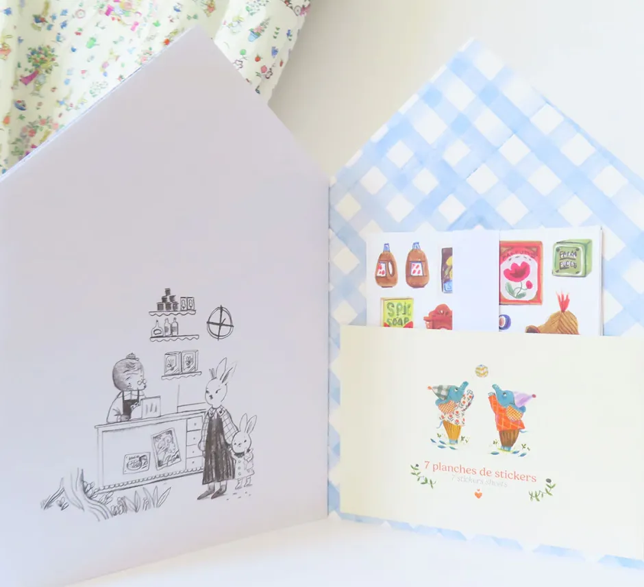 Cottontails Baby Craft & Stickers|Moulin Roty Minouchkas Colouring & Sticker Book