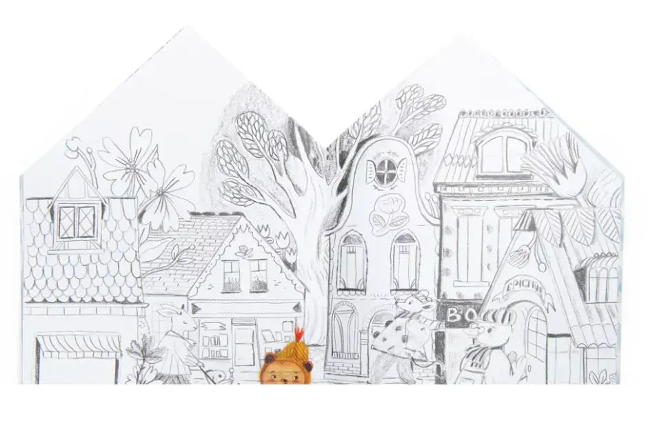 Cottontails Baby Craft & Stickers|Moulin Roty Minouchkas Colouring & Sticker Book