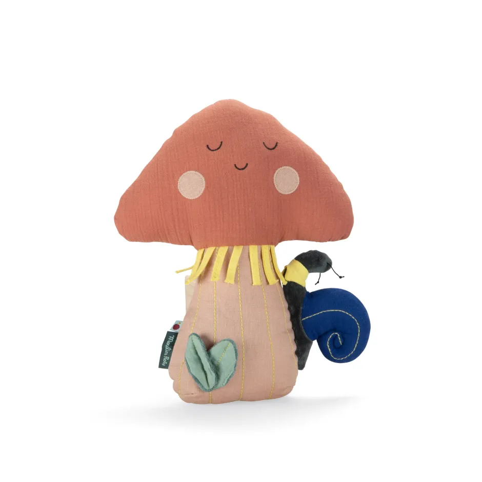 Cottontails Baby Musical & Activity|Musical & Activity|Moulin Roty musical fabric toadstool
