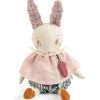 Cottontails Baby Bunnies For Babies|Musical & Activity|Moulin Roty musical linen rabbit