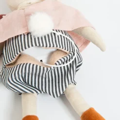 Cottontails Baby Bunnies For Babies|Musical & Activity|Moulin Roty musical linen rabbit