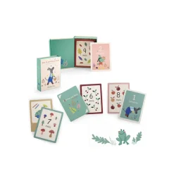 Cottontails Baby Musical & Activity|Musical & Activity|Moulin Roty Pomme des Bois 'My First 12 Months' card set