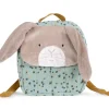 Cottontails Baby Soft Toy Bunnies|Moulin Roty Sage Bunny Rucksack