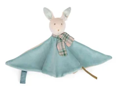 Cottontails Baby Bunnies For Babies|Comforters & Rattles|Moulin Roty sumptuous comforter - blue rabbit