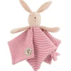 Cottontails Baby Bunnies For Babies|Comforters & Rattles|Moulin Roty Sylvain Rabbit baby comforter