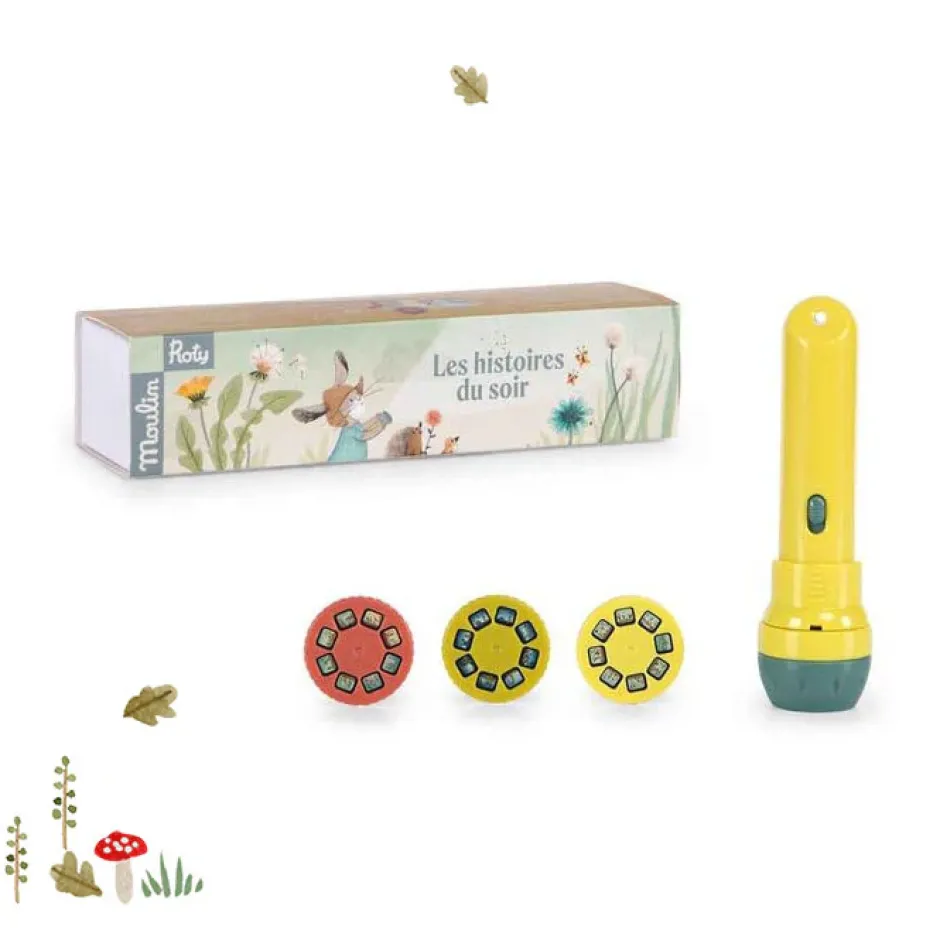 Cottontails Baby Puppets & Theatre|Moulin Roty Three Rabbits Bedtime Story Torch